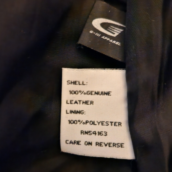 Kenneth Cole Leather Jacket - Picture 3 of 5